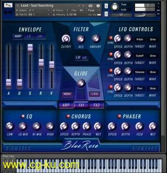 BigWerks Blue Rose KONTAKT-DECiBEL的图片1