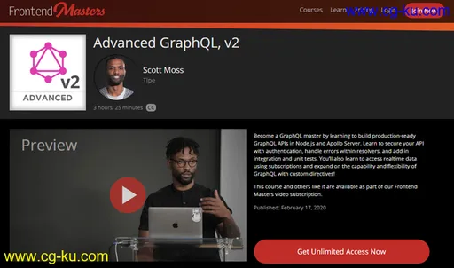 Frontendmasters – Advanced GraphQL, v2 (2020)的图片1
