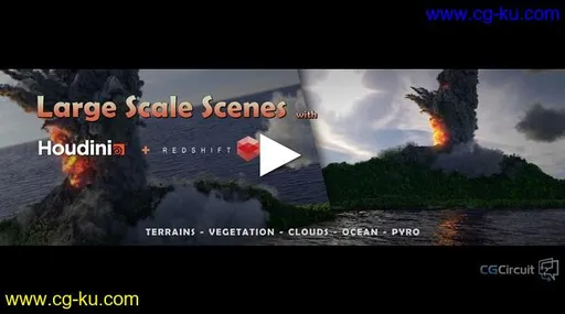 CG Circuit – Large Scale Scenes in Houdini & Redshift的图片1