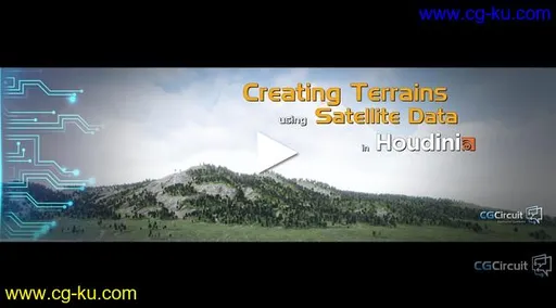 CGCircuit – Terrains using Satellite Data in Houdini的图片1
