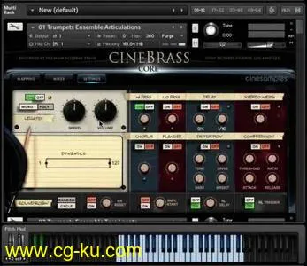 Cinesamples CineBrass Core v1.8 KONTAKT的图片1