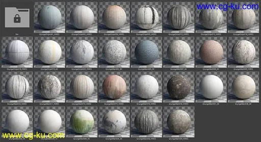 Poliigon Textures Grunge LIB4D for CORONA的图片1