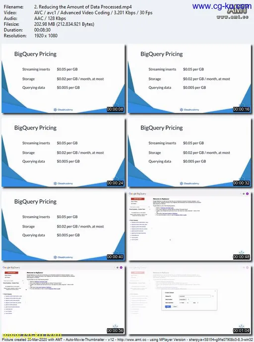 Cloud Academy – Optimizing Google BigQuery的图片1
