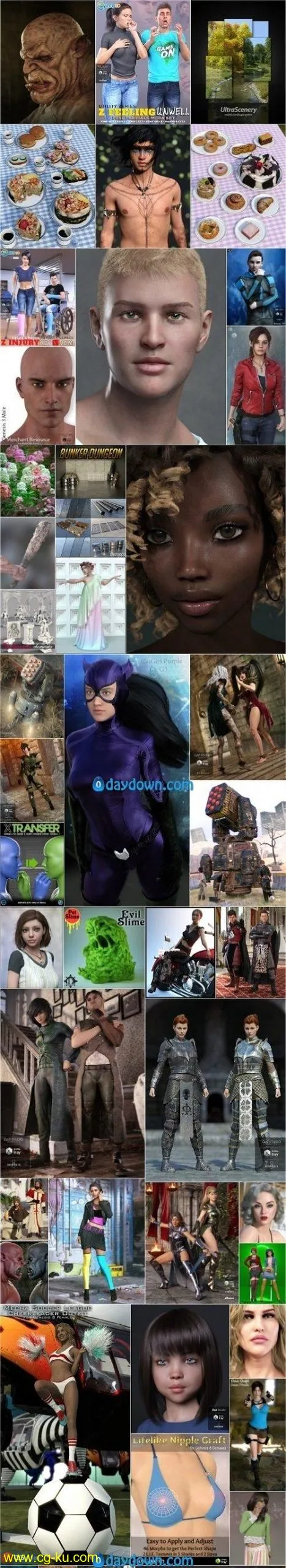 Daz 3D, Poser Bundle 8 March 2020的图片1
