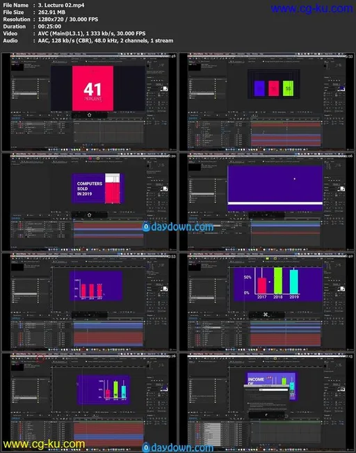 Modern Data Visualization in Adobe After Effects的图片2