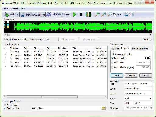 Visual MP3 Splitter & Joiner 8.2 Build 85 + Portable的图片1