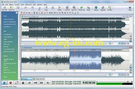 WavePad Sound Editor Master’s Edition 5.48 音频编辑工具的图片1