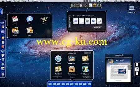 DockShelf 1.3 Mac Os X的图片1