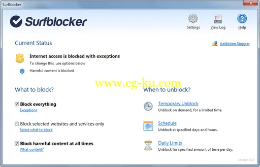 Blumentals Software Surfblocker 5.7.0.58的图片1