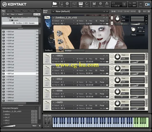 Signals Audio ZomBass 2 v1.3 KONTAKT的图片2