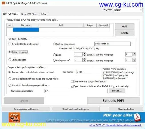 7-PDF Split and Merge Pro 3.5.0.164的图片1