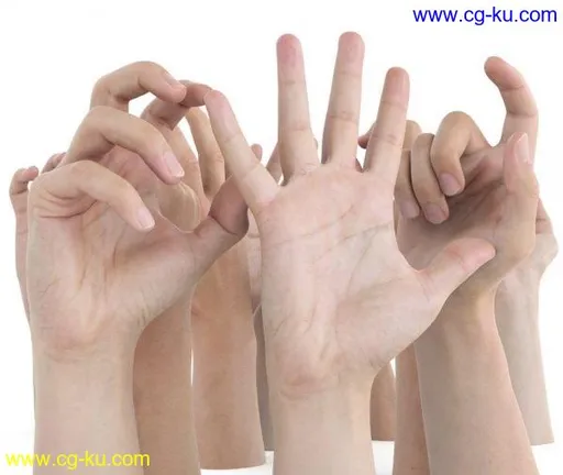 3D Scan Store – Ultimate Male Hands Pack Pt. 2的图片1
