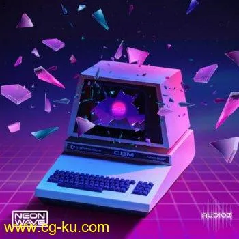 Neon Wave Elements & Patterns: Progressive Synthwave MiDi WAV的图片1