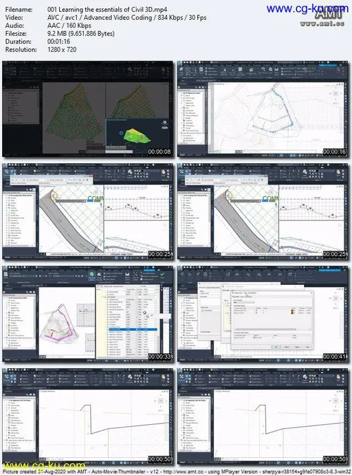 Autodesk Civil 3D 2021 Essential Training的图片2