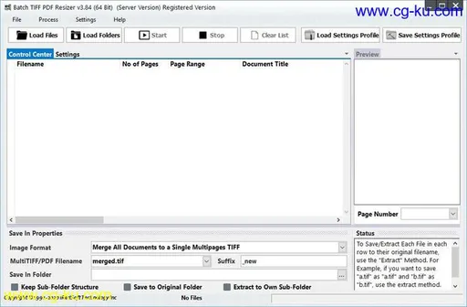 Batch TIFF PDF Resizer 3.84 x64的图片1