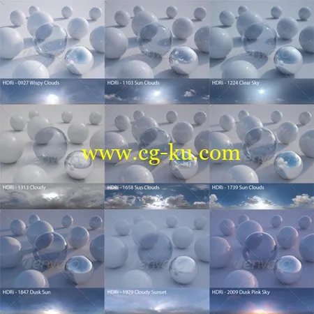 3docean – HDRi Pack 003的图片1