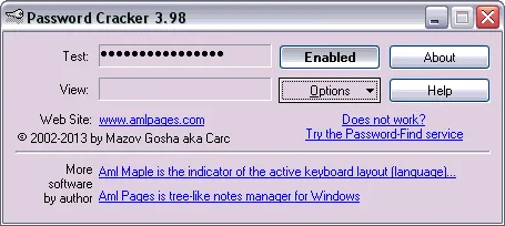 Password Cracker 3.99 Final portable的图片1