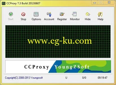 CCProxy 7.3 Build 20130611 代理服务器的图片1