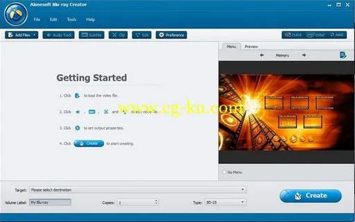 Aiseesoft Blu-ray Creator 1.0.88 Multilingual的图片1