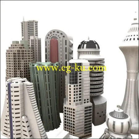3D Buildings 建筑物模型的图片1