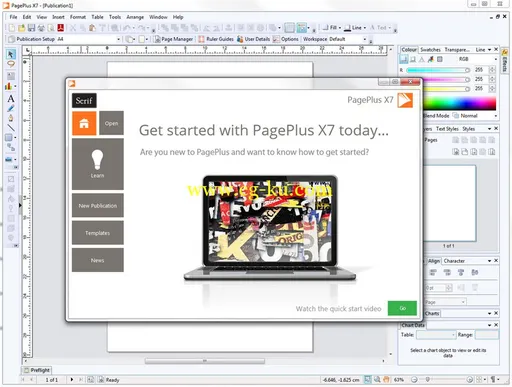 Serif PagePlus X7 17.0.3.28 Portable的图片1