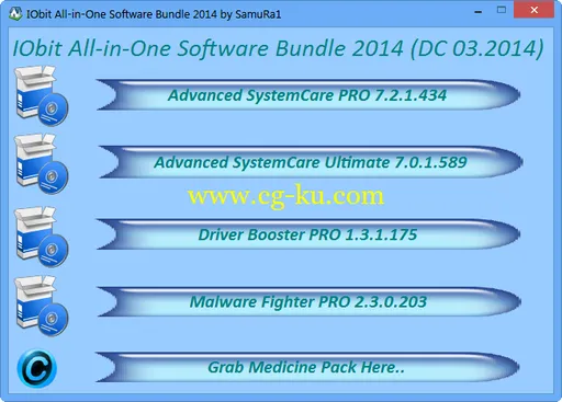 IObit All-in-One Software Bundle 2014 (DC 03.2014) Multilingual的图片1