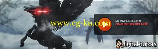 Dixxl Tuxxs – Creating a Pegasus Using XGen in Maya的图片1