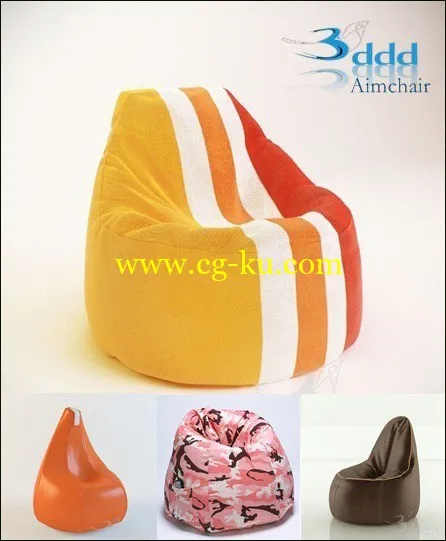 3DDD – Armchair 3D models的图片1