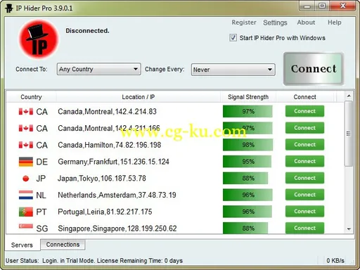 IP Hider Pro 4.0.0.2的图片1