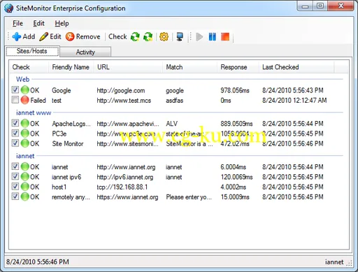 SiteMonitor Enterprise 3.95的图片1