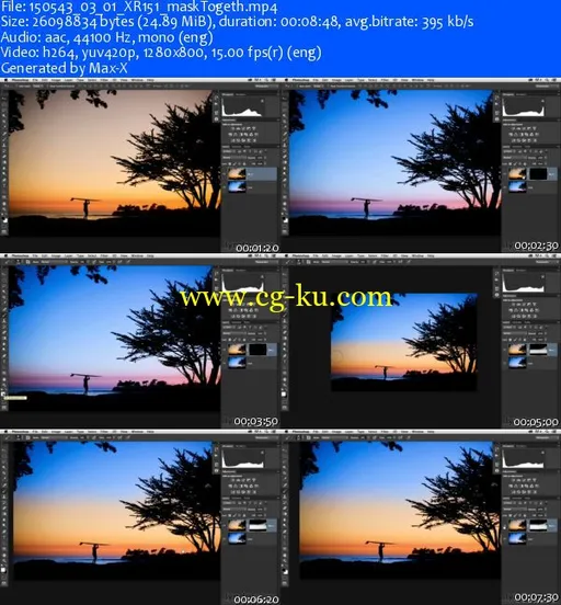 Lynda – Enhancing a Sunset Photograph with Lightroom and Photoshop的图片2