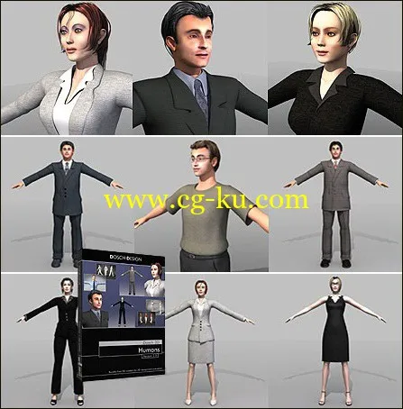 Dosch Design: 3D – Humans的图片1