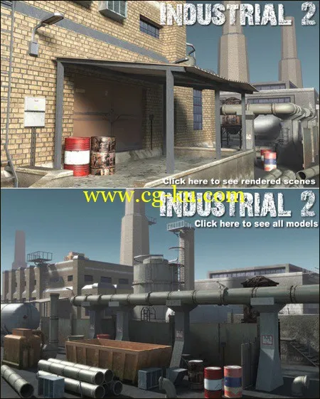 DEXSOFT-GAMES – Industrial 2. model pack的图片1