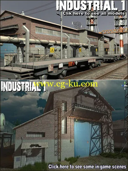 DEXSOFT-GAMES – Industrial 1. model pack的图片1