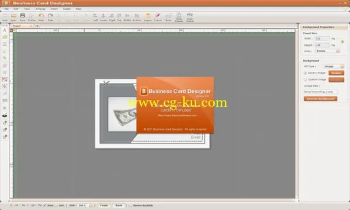 Business Card Designer 5.0 DC 06.03.2014的图片1