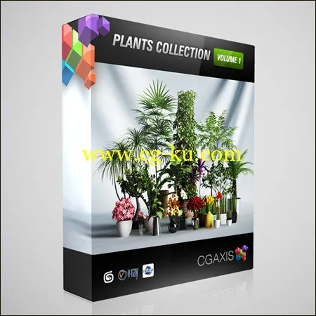 CGAxis Models Volume 1: Plants的图片1
