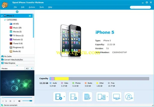 Tipard iPhone Transfer Ultimate 8.2.22 Multilingual的图片1