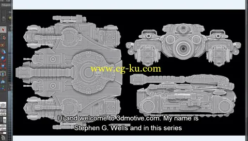 3DMotive – Hard Surface Vehicle Modeling in Maya Volume 2的图片2