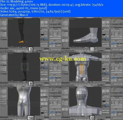 Cartoonsmart3d – A Blender Game Character的图片2