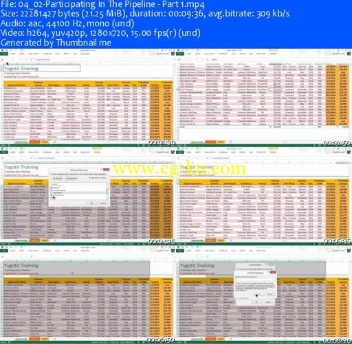Infiniteskills – Microsoft Excel For Business Training Video的图片2
