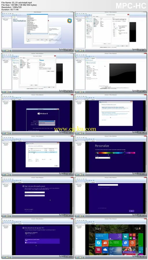 Lynda – Installing Windows 8 in VMware Workstation的图片2 Lynda – Installing Windows 8 in VMware Workstation的图片2
