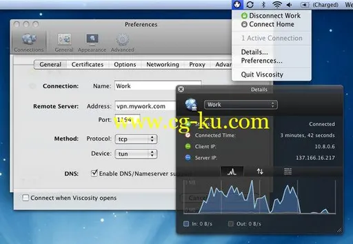 SparkLabs Viscosity 1.7.11 Multilingual MacOSX的图片1