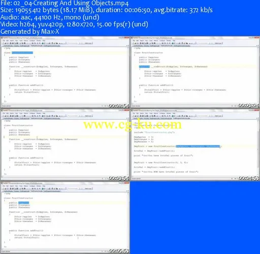 Infiniteskills – Object Oriented Programming With PHP Training Video的图片2