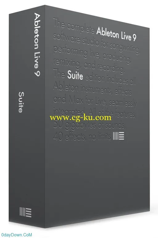 Ableton Live 9 Suite 9.0.4 x64  音乐制作软件的图片1