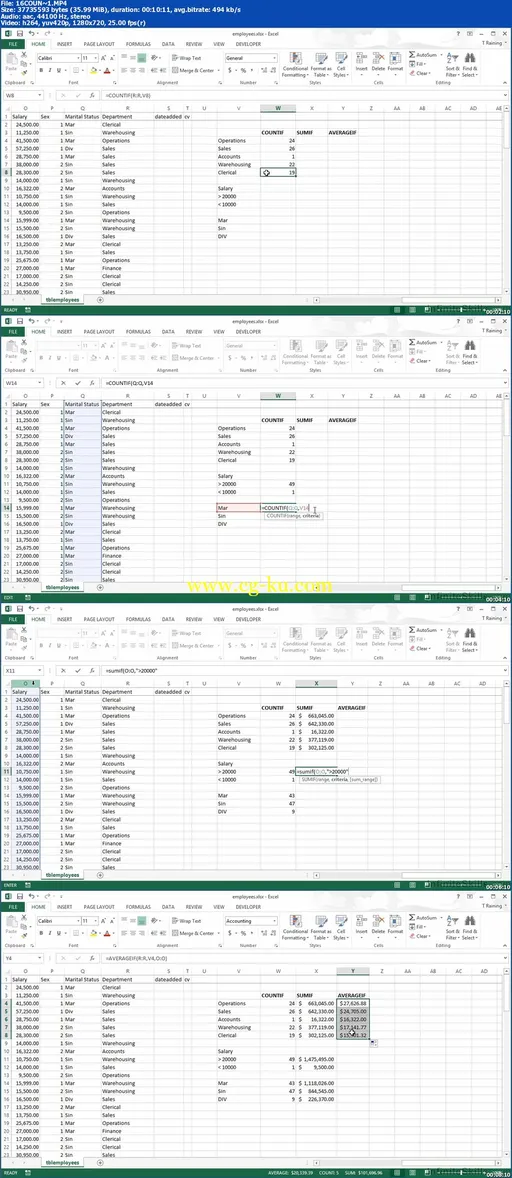 InfiniteSkills – Microsoft Excel Advanced Formulas And Functions的图片1