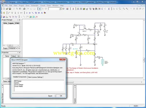 Ansys Designer & Nexxim 8.0.2 仿真软件的图片2