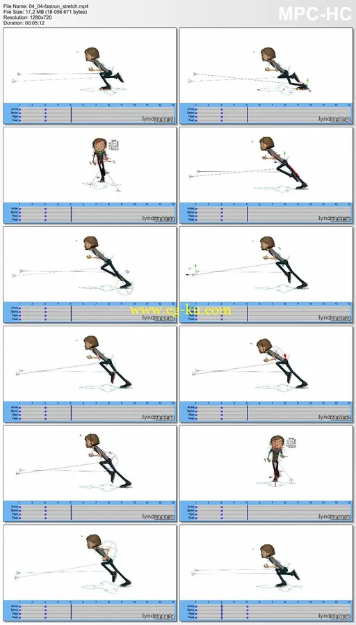 Lynda – Fundamentals of Character Animation: Locomotion的图片2