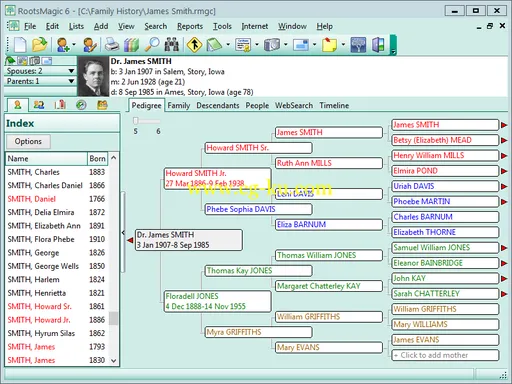 RootsMagic 6.3.1的图片2