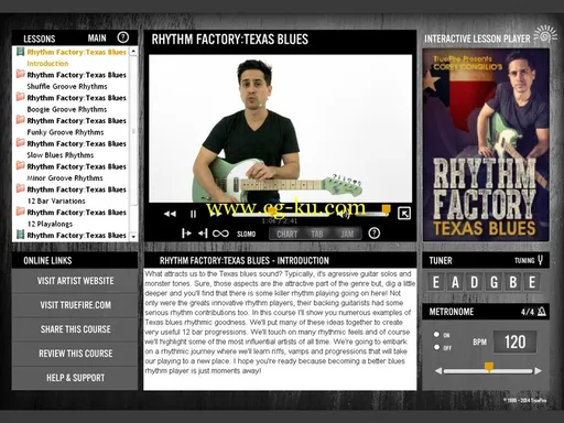 Truefire – Corey Congilio’s Rhythm Factory: Texas Blues (2014)的图片2