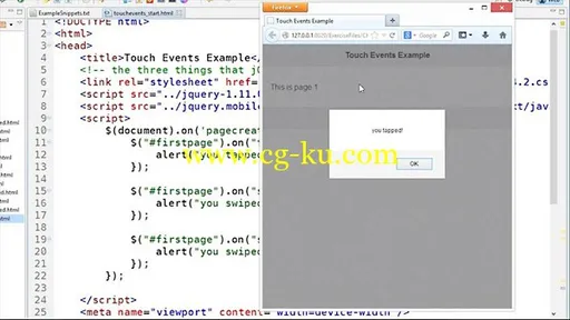 Lynda – jQuery Mobile Essential Training的图片1